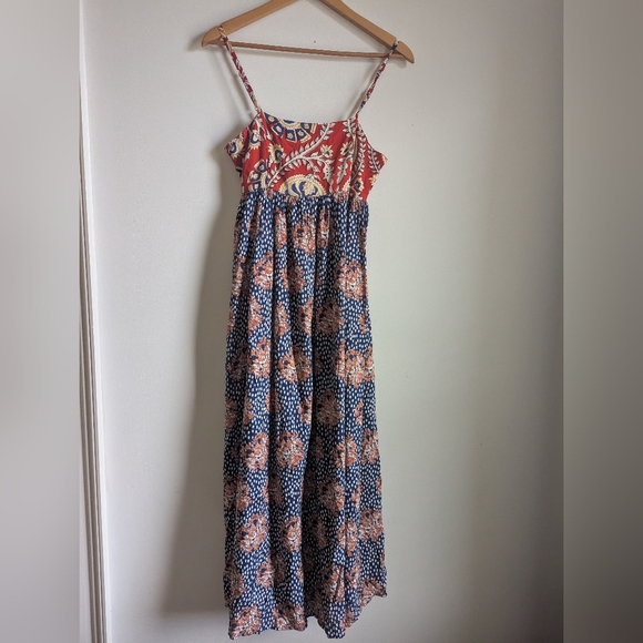 NATURAL LIFE Dresses & Skirts - Natural Life Red Floral Dress